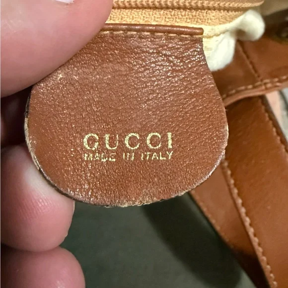 Brown Leather Drawstring Bag - Picture 11 of 13